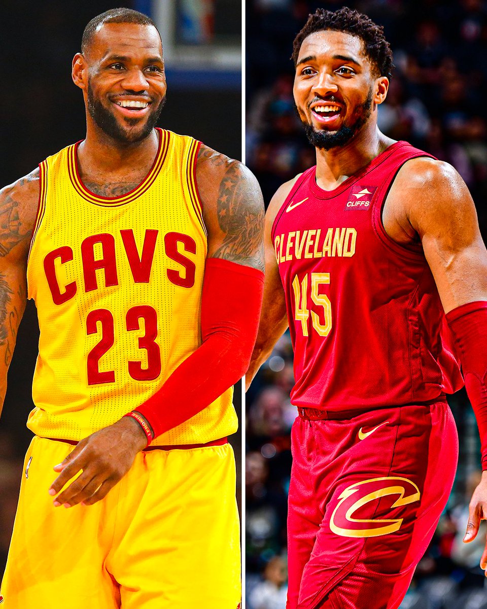 Donovan Mitchell had his fifth 45-point game at home as a member of the Cavaliers. 

He ties LeBron James for most in franchise history 🔥