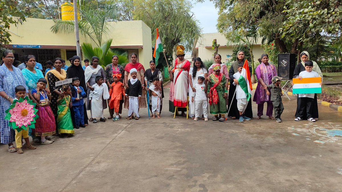 WORTHTrust63's tweet photo. 77th Republic Day Celebration at WORTH TRUST, Main Campus and various other units of WORTH. https://t.co/3POmHFRro2