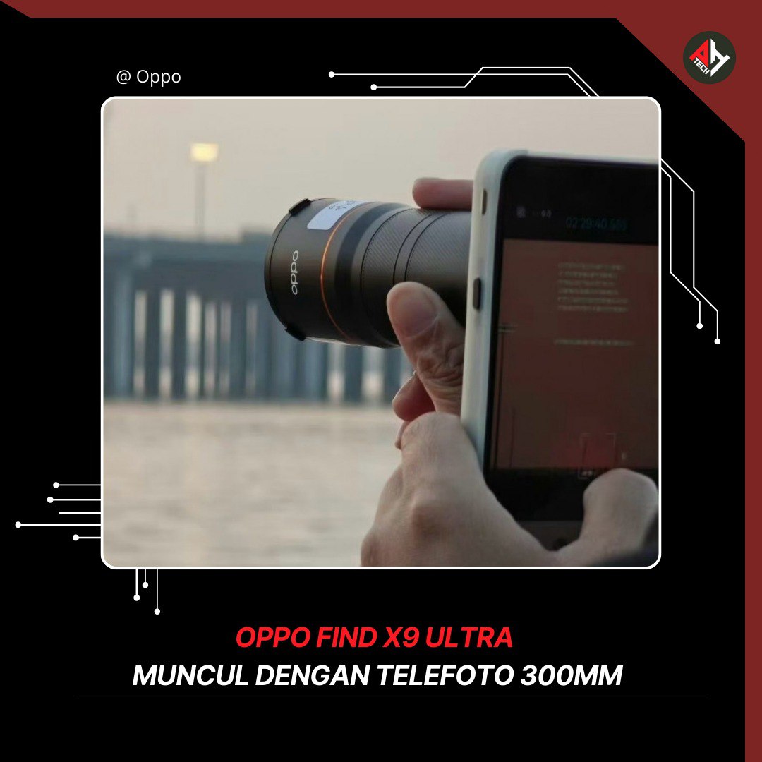 Oppo Find X9 Ultra dijangka dilancarkan Mac 2026, fokus pada kamera profesional.

• Dual telefoto: 200MP (3×) &amp; 50MP (10×)
• Teleconverter 300mm, kamera grip &amp; ekstender telefoto
• Skrin rata &amp; butang fizikal untuk pengalaman fotografi optimum

#Oppo #Paanhanztech