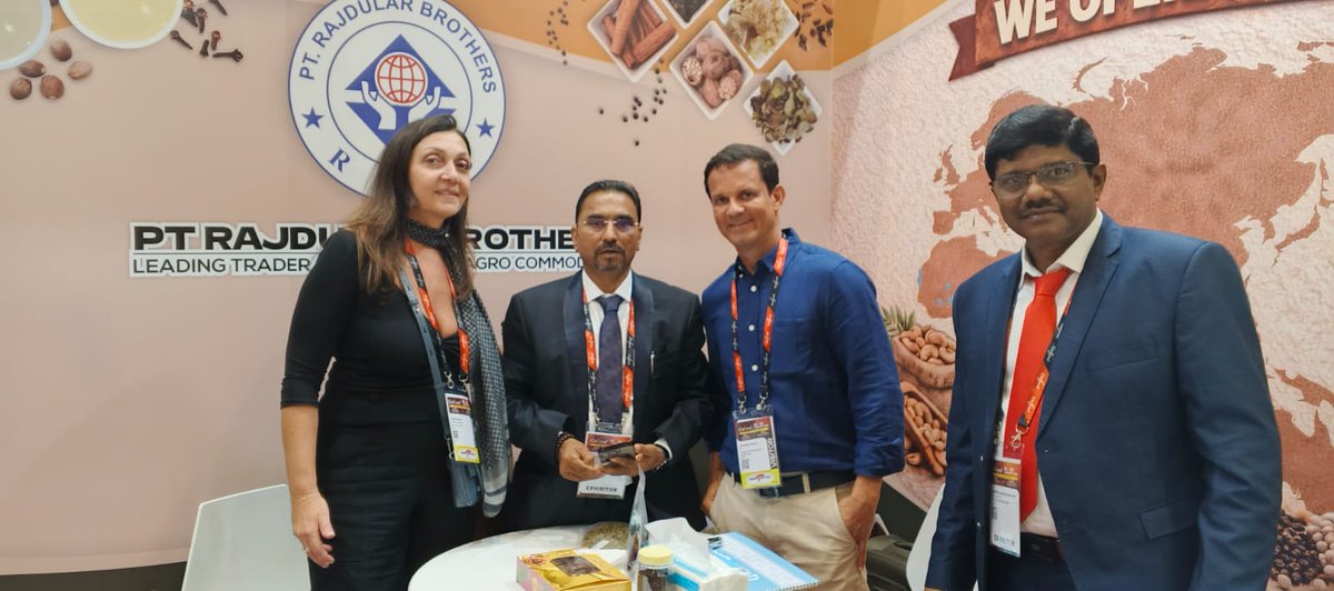 RajdularBrother's tweet photo. Gulfood 2026 | Day 1

Visit our stand to explore our premium selection of Indonesian spices, gums, nuts, beans, oil and discover how we can support your sourcing needs with reliable supply and consistent quality.

Let’s meet, connect and build new business opportunities together! https://t.co/8I1PIbGyiP