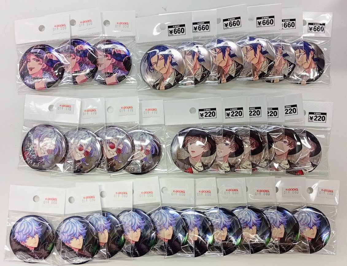 入荷情報】 『Paradox Live』 6th Anniversary POP UP SHOP 缶バッジ