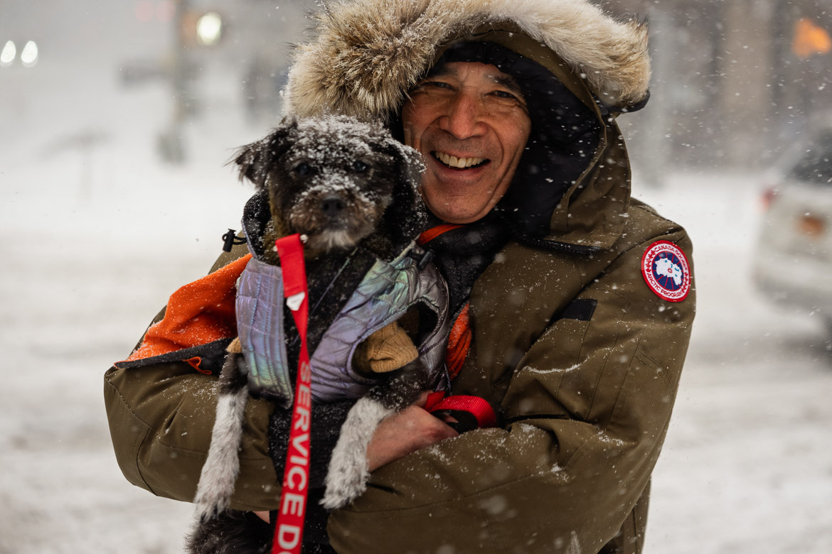 nosidam's tweet photo. Sunday snow in NYC https://t.co/xdvj192V9a