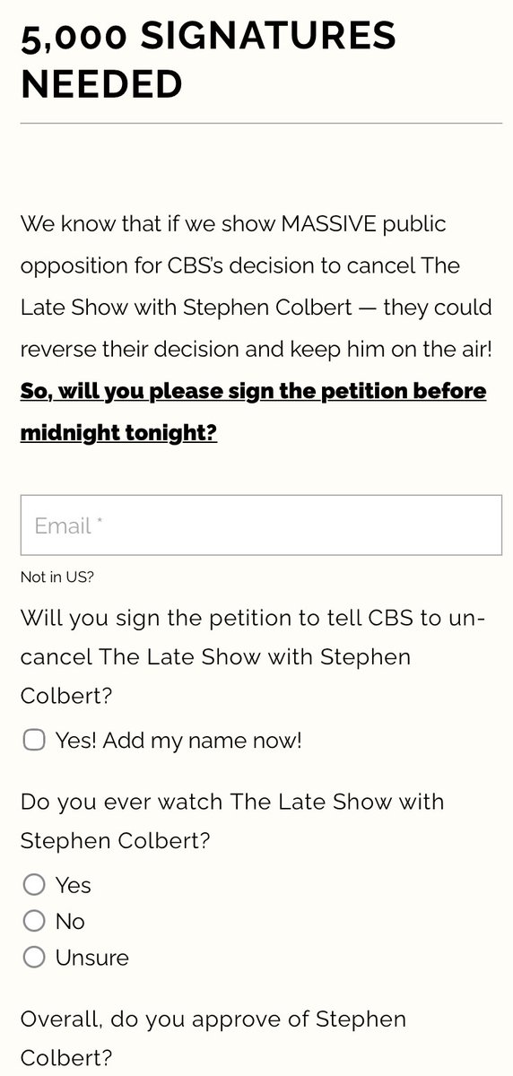 actionnetwork.org/forms/petition… #bringbackcolbert
