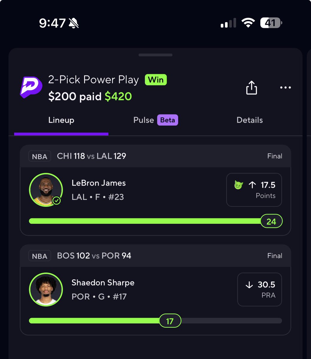 $500 to 3 followers that: LIKES + RTs🙂‍↔️

Premium made $2,000 on Josh Giddeys  under today🙂‍↔️🔥

Link to join Premium ⬇️
winible.com/prokprofits

#GamblingCommunity #GamblingTwitter #PrizePicks #GamblingX #Gambling #Prok