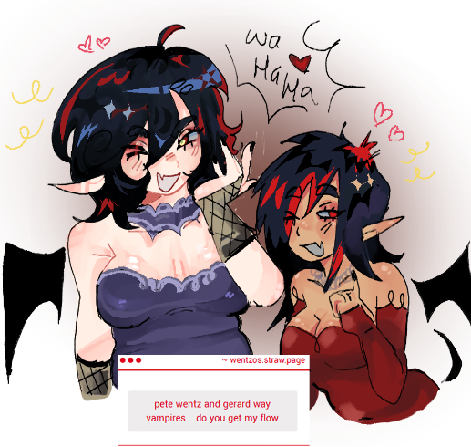 wentzos's tweet image. there we go #fob #mcr