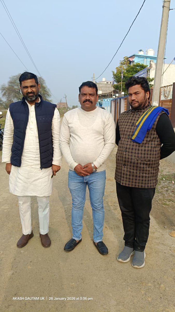 आज़ाद समाज पार्टी जिंदाबाद, भीम आर्मी जिंदाबाद
कल 26 जनवरी को जनपद जालौन मे केडर प्रशिक्षण हुआ जिसमे बॉम्बे से आये कामले सर ने सभी को केडर के बारे मे जानकारी दी 
<a href="/ASP4UP/">Aazad Samaj Party - Uttar Pradesh</a> <a href="/BhimArmyChief/">Chandra Shekhar Aazad</a> <a href="/NationalJanmat/">NationalJanmat</a>