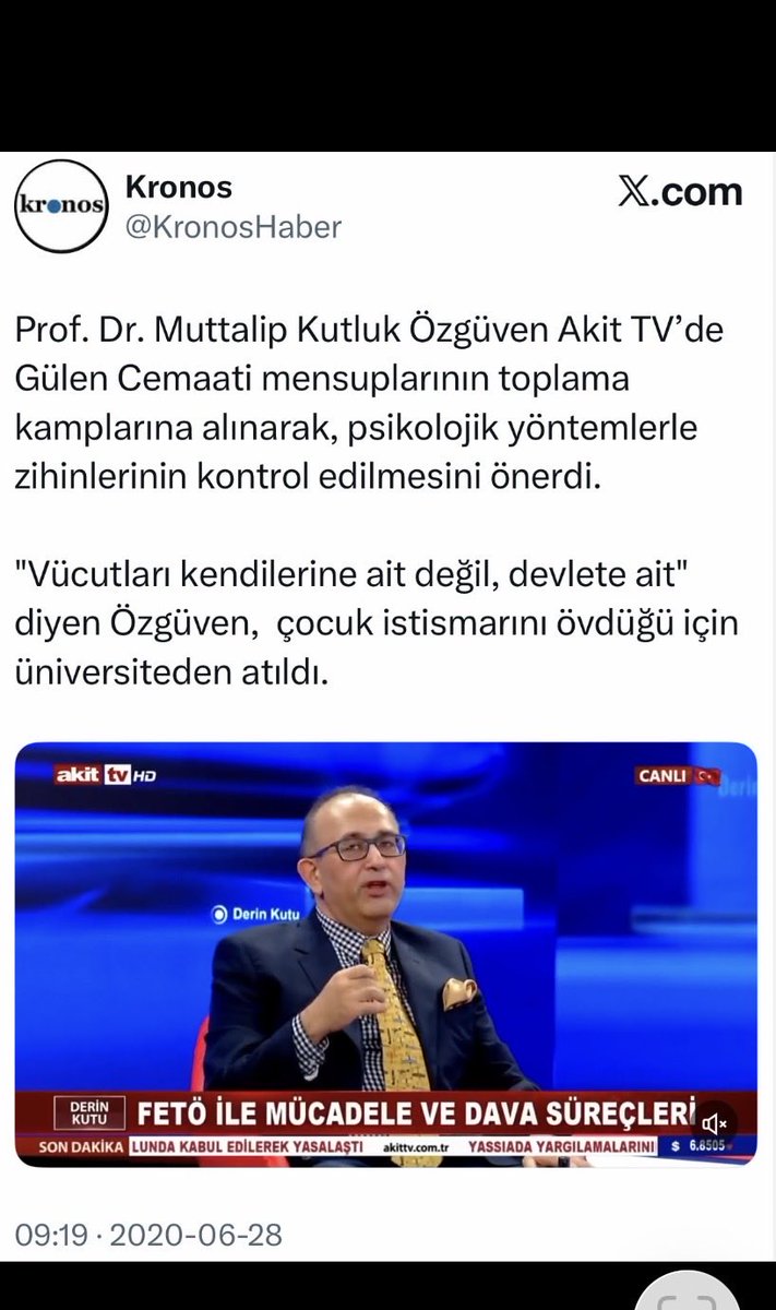 Haziran 2020’den. 

“Vücutları kendilerine ait değil.
Toplama kamplarına alınmalılar.
Psikolojik yöntemlerle zihinleri kontrol edilmeli…”

Zaman zor da olsa geçiyor…