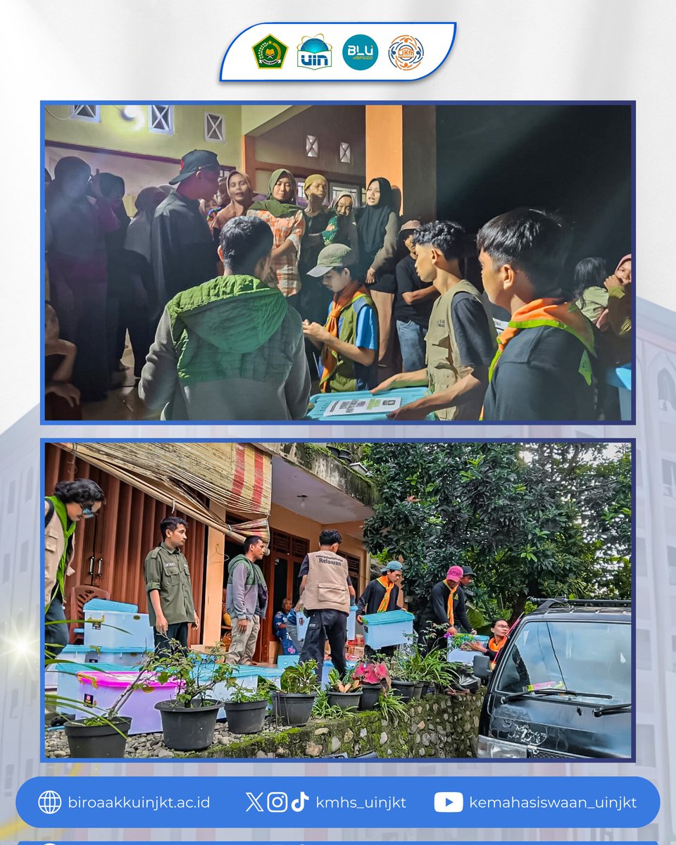 Halo Sobat Kemasis 🙌

​Kemanusiaan melampaui batas wilayah! 🌊🤝

​Intip kembali momen Jejak Pengabdian Forum Relawan Tanggap Bencana UIN Jakarta saat menjalankan misi kemanusiaan di Sumatra tahun 2025 lalu.

​#sobatkemasis
#kemahasiswaan
#uinjakarta
#relawanmahasiswa