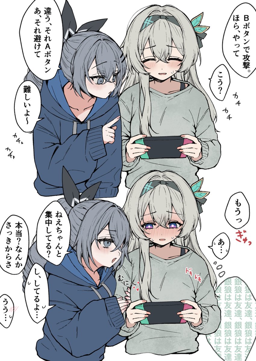 𝙨𝙞𝙡𝙫𝙚𝙧𝙛𝙡𝙮…/// 銀狼をそんな目で見るなんて