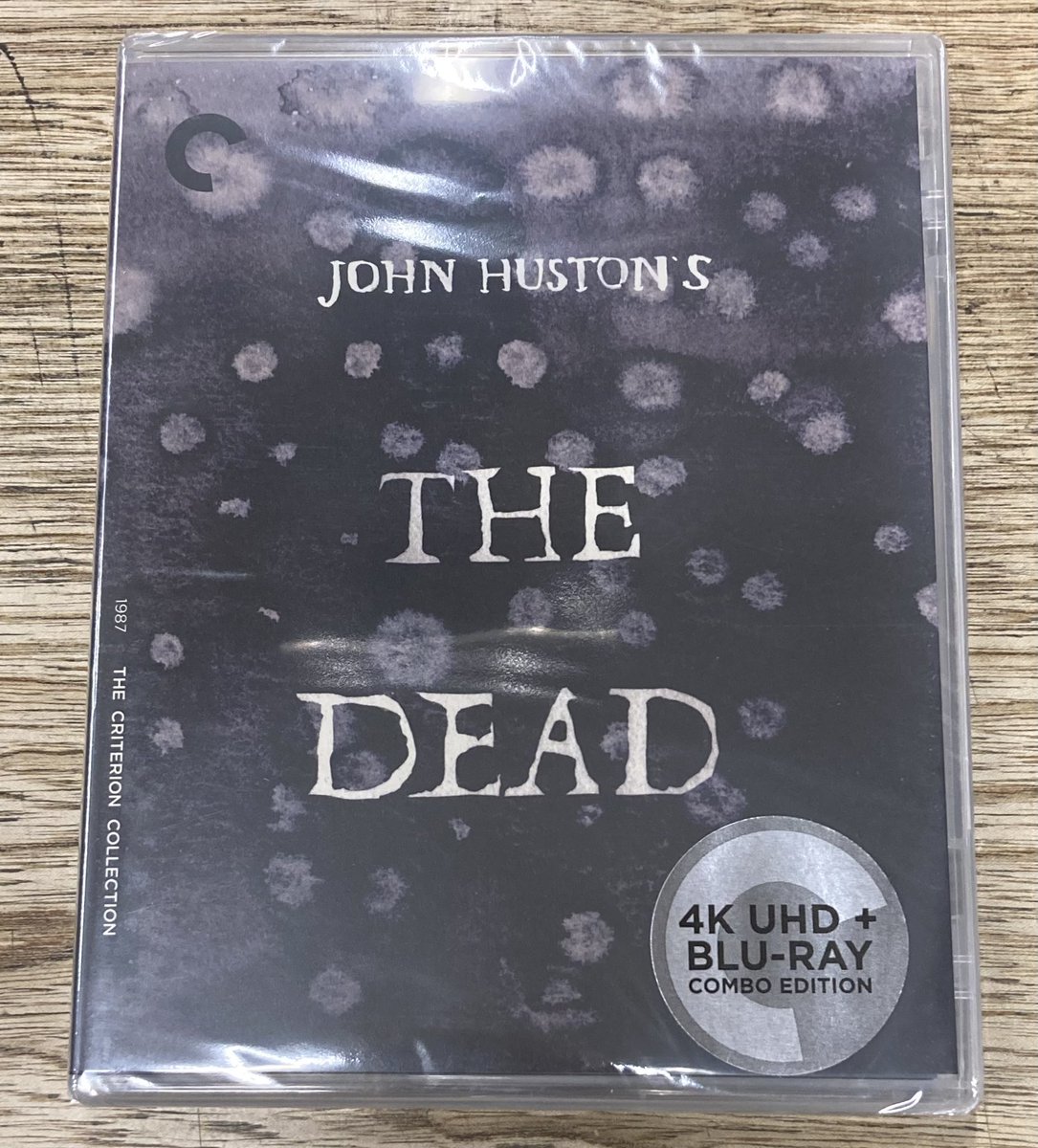 新入荷】1987年、ジョン・ヒューストン監督『ザ・デッド「ダブリン市民