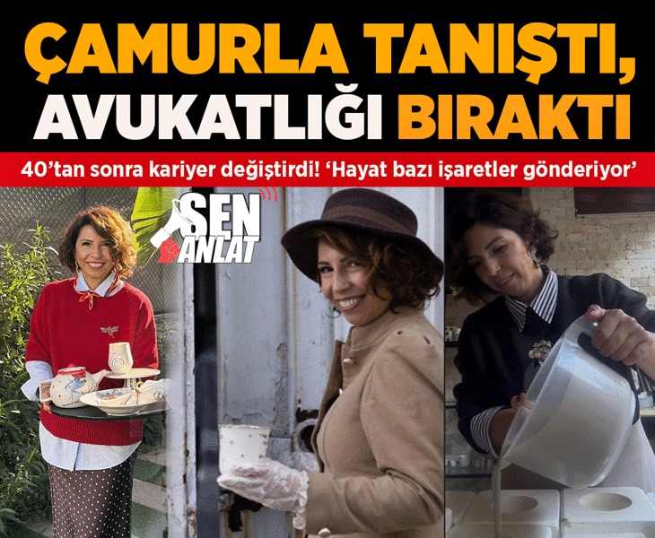 milliyet's tweet photo. #SENANLAT - ✍ @BetulTopakli
📰 Çamurla tanıştı, avukatlığı bıraktı! 40’tan sonra kariyer değiştirdi: ‘Hayat bazı işaretler gönderiyor’
https://t.co/w2OkIY0dkB https://t.co/YCWUyqQowX
