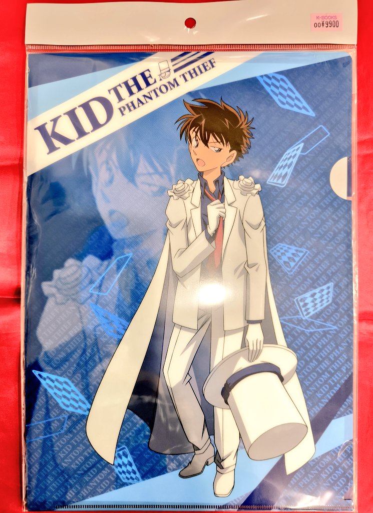 入荷情報】 『#まじっく快斗』怪盗キッド A4クリアファイルが入荷