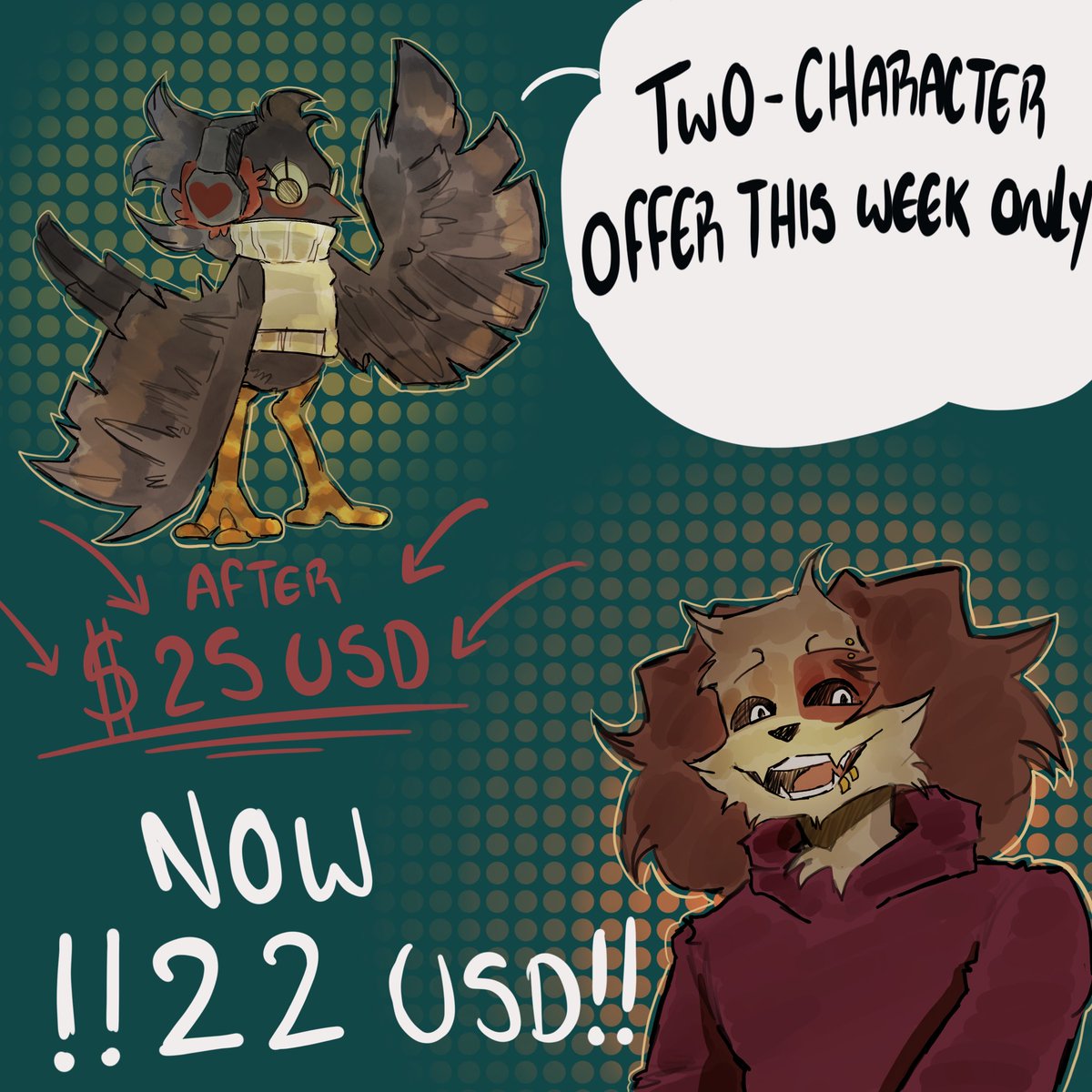 MayApple Comisiones Open (2/5) tweet media