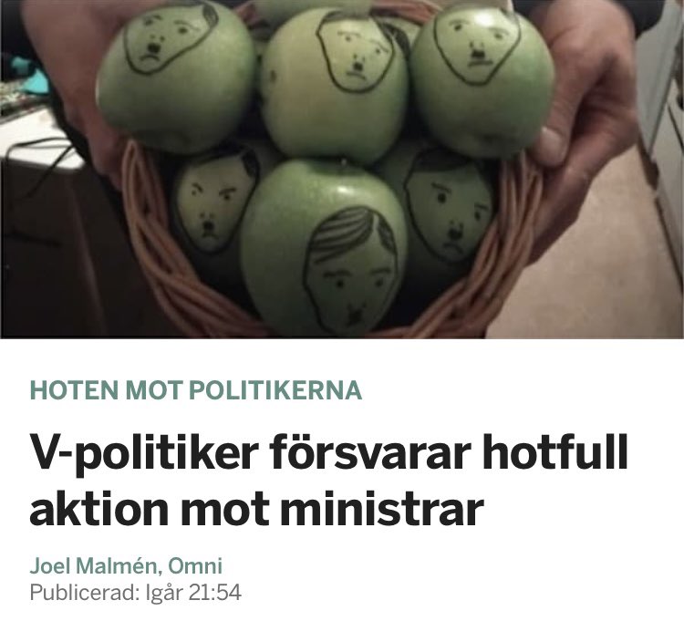 miafalksweden's tweet image. Vilket vidrigt skräpparti de är.

omni.se/a/2p35By