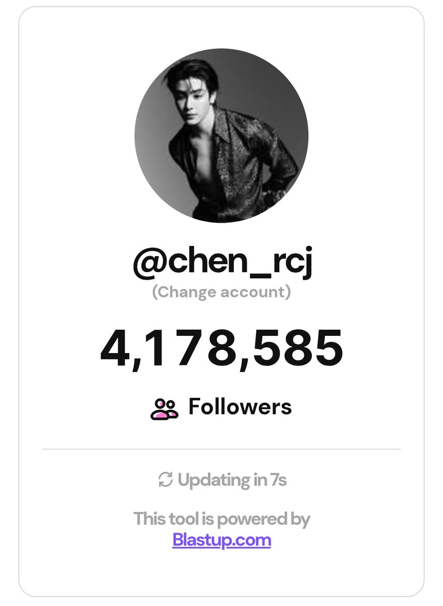 zaynauthentic's tweet photo. (Instagram Follower Growth)
Ig:chen_rcj

Time gap: 24 hours
Variation: Increase by more than 2.1k followers

#จุงอาเชน #JoongArchen #จุงดัง #JoongDunk https://t.co/hmWAeg5R8z