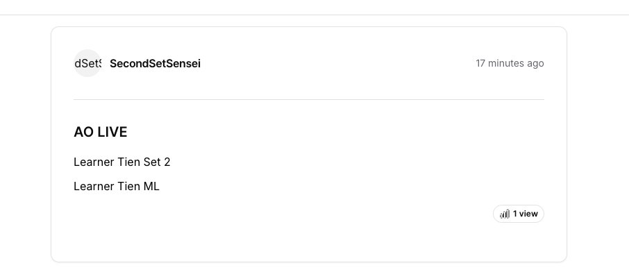Second Set Sensei tweet media