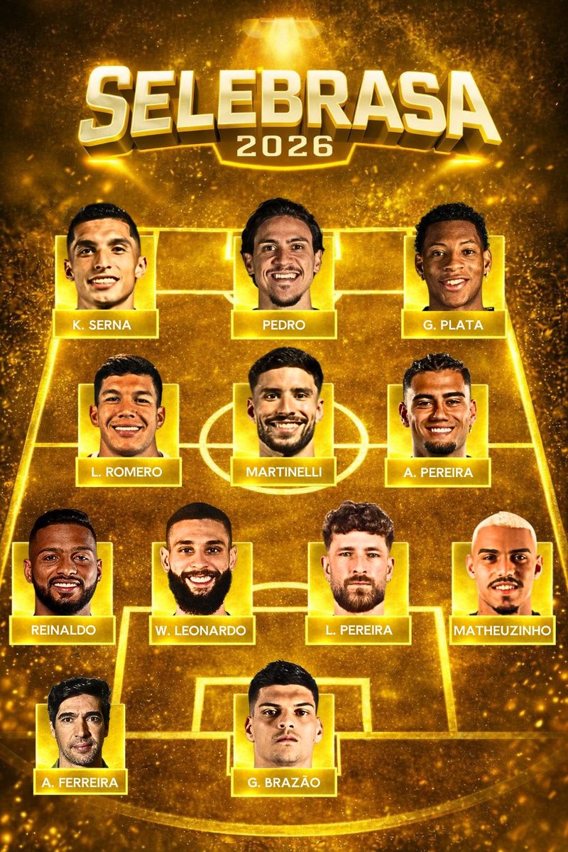 ATUALIZAÇÕES!

Nos movimentamos no mercado e trouxemos as seguintes alterações:

- Gabigol + Pedro
- Gerson + L. Romero
- S. Lino + K. Serna

Precisávamos reforçar o centro avante, e negociamos o Gerson. Mas isso estourava o limite de Flamengo no elenco, nos fez ir no Serna.