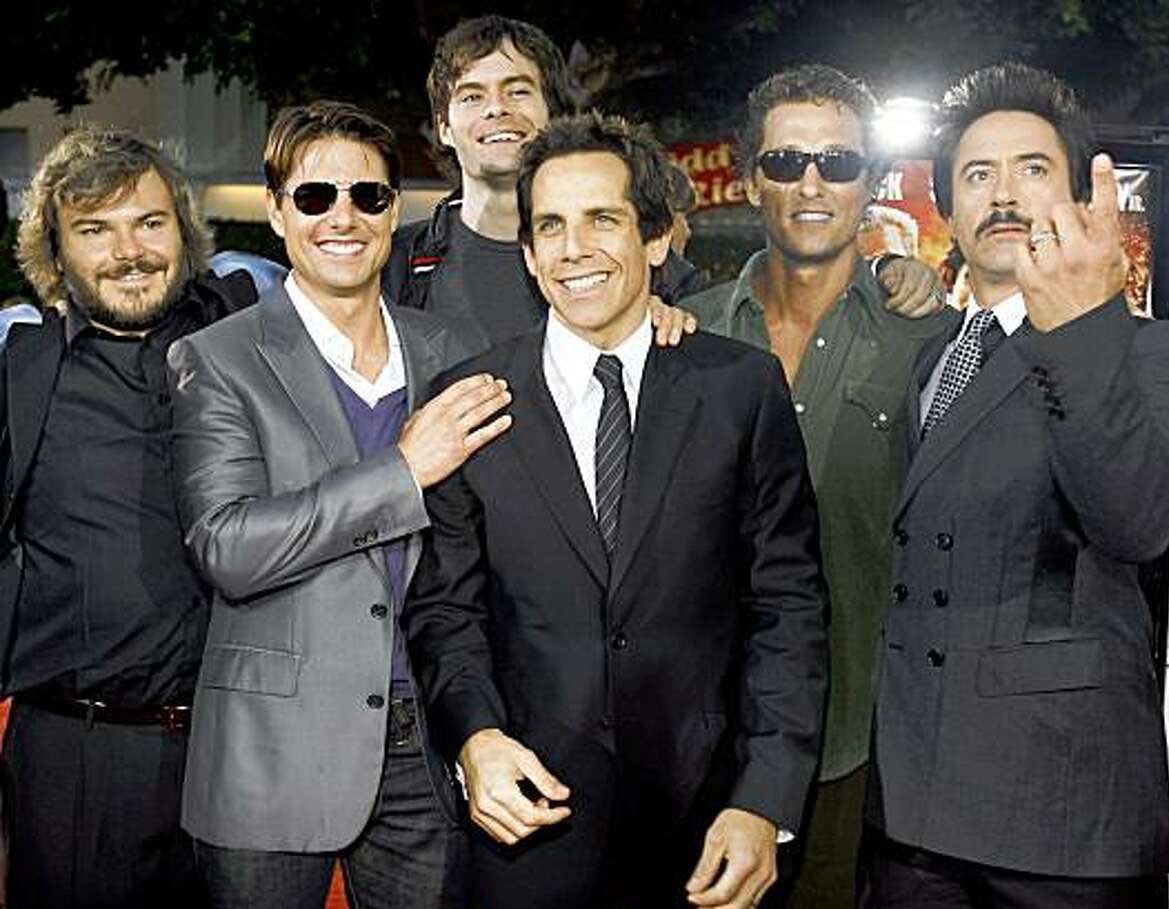 No olvidemos cómo Ben Stiller reunió a Jack Black, Tom Cruise, Bill Hader, Matthew McConaughey y Robert Downey Jr. para hacer una de las mejores comedias del siglo: Tropic Thunder (2008).