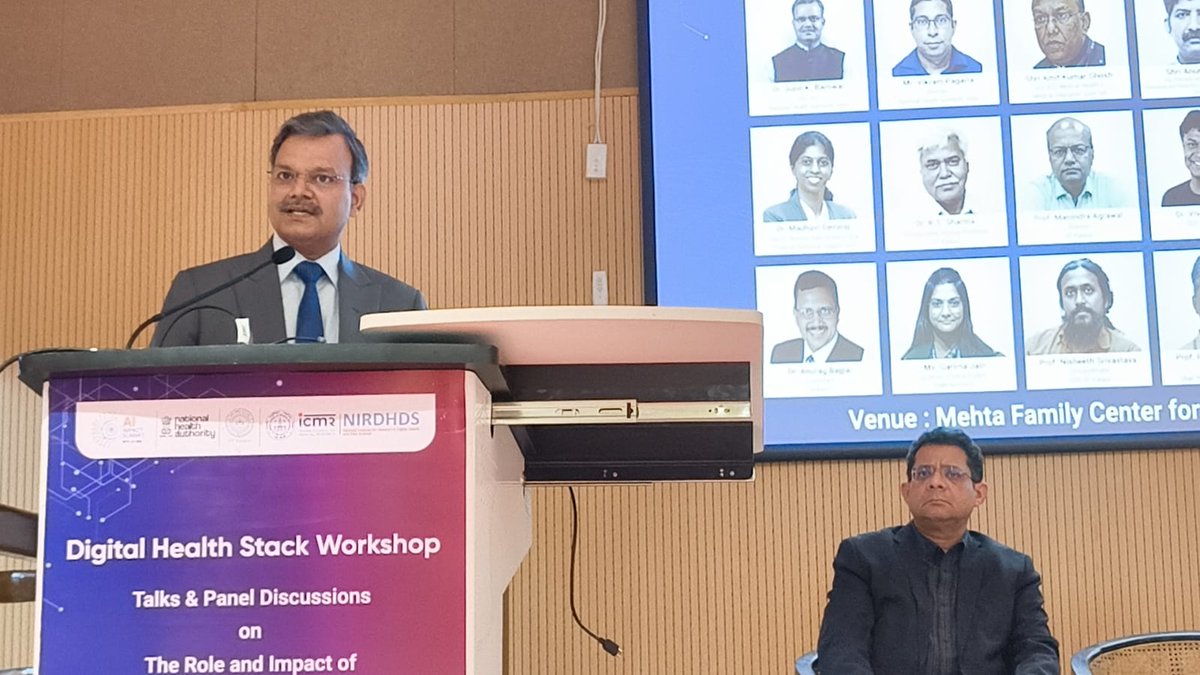 #ABDMnews
"Artificial intelligence models in healthcare must be tested on large and diverse population datasets before being deployed on the ground to ensure trust,accuracy and inclusion, National Health Authority, CEO, Dr. Sunil Kumar Barnwal, said."

health.economictimes.indiatimes.com/news/policy/ai…