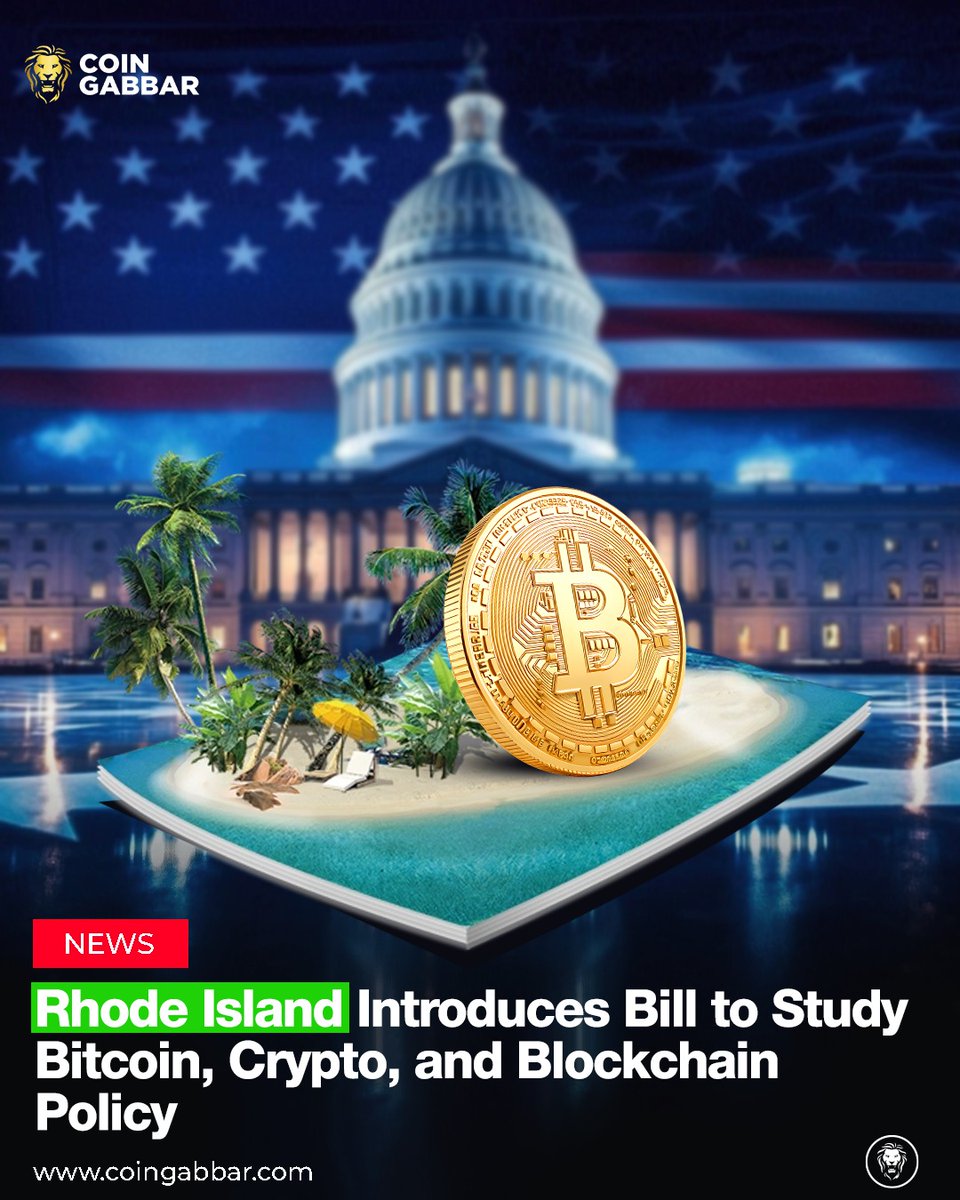 Rhode Island Introduces Bill to Study Bitcoin, Crypto, and Blockchain  Policy The US state of Rhode Island has introduced a new legislative bill  to study Bitcoin, crypto assets, and blockchain technology, aiming