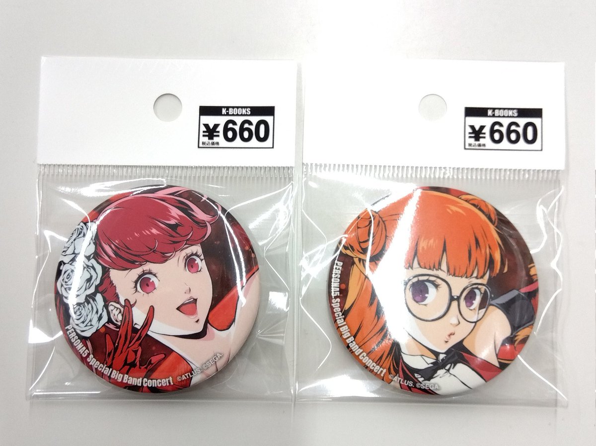 入荷情報】ペルソナ コンサート 缶バッジ かすみ 双葉 入荷しました