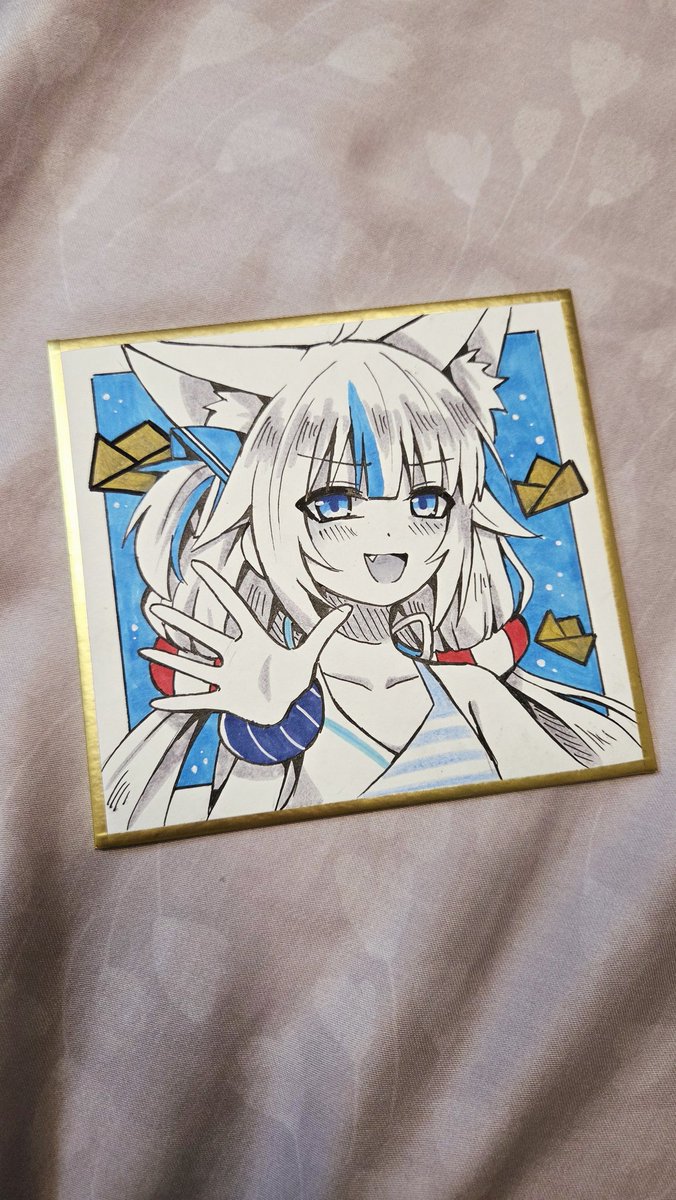akina_mochi_'s tweet image. YoHo
#sabart #VTuber #saba
