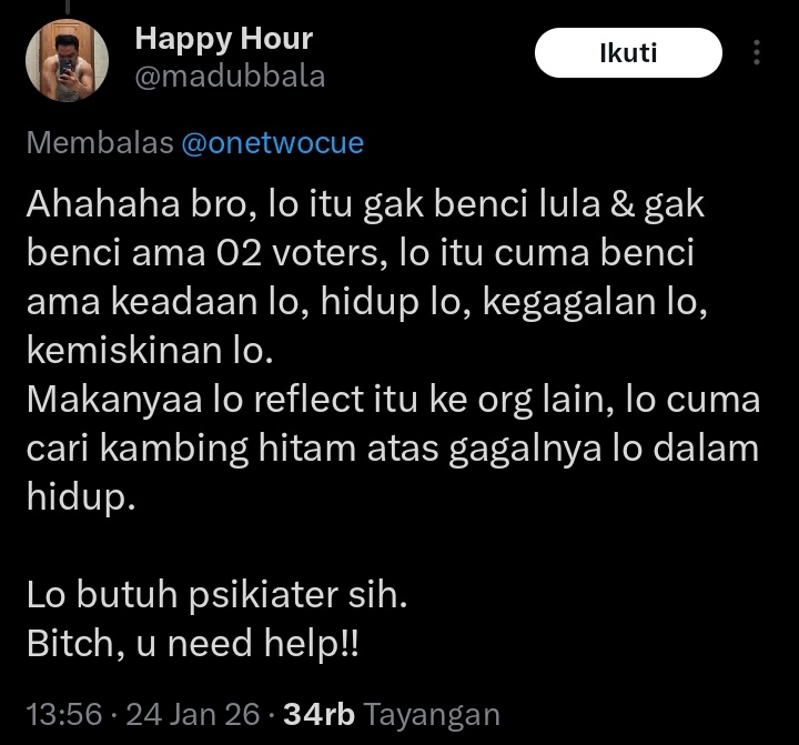 yupppp mereka pecundang di real life