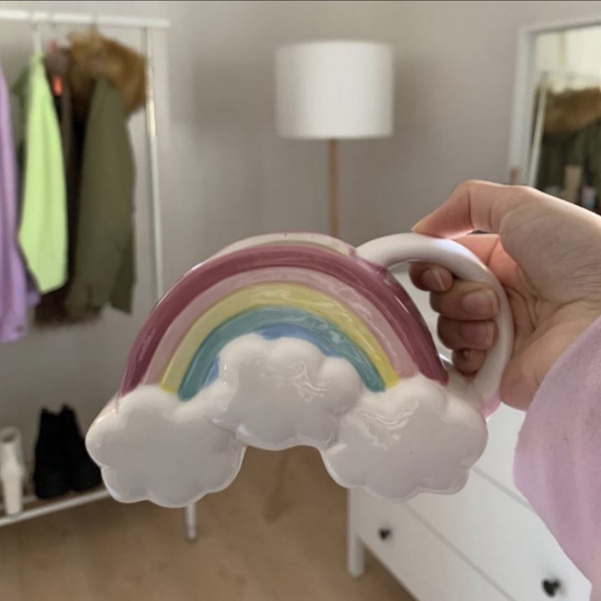 heart_jpg's tweet image. Rainbow mug