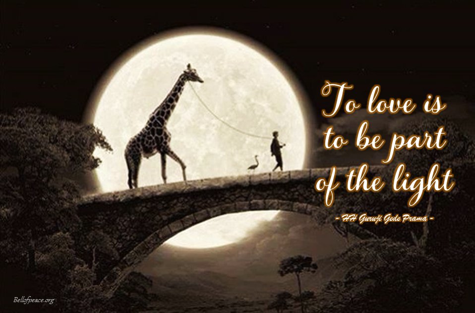 To love is... #bali #love #peace #meditation #JoyTrain
bellofpeace.org
Photo courtesy: Pinterest