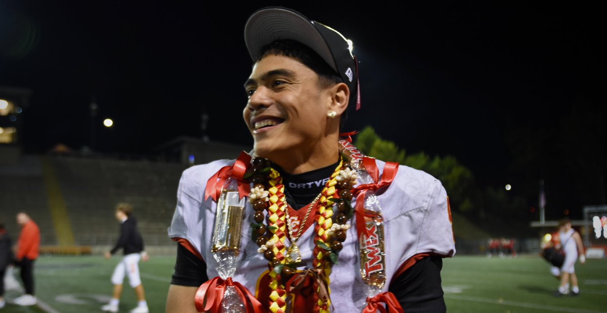 BlairAngulo's tweet photo. Honor Fa'alave-Johnson, the nation's No. 1 ranked safety, will visit Cal this weekend. New head coach Tosh Lupoi, as expected, swinging for the fences: https://t.co/Y041yWrOgp https://t.co/Z7QEXzS2ut