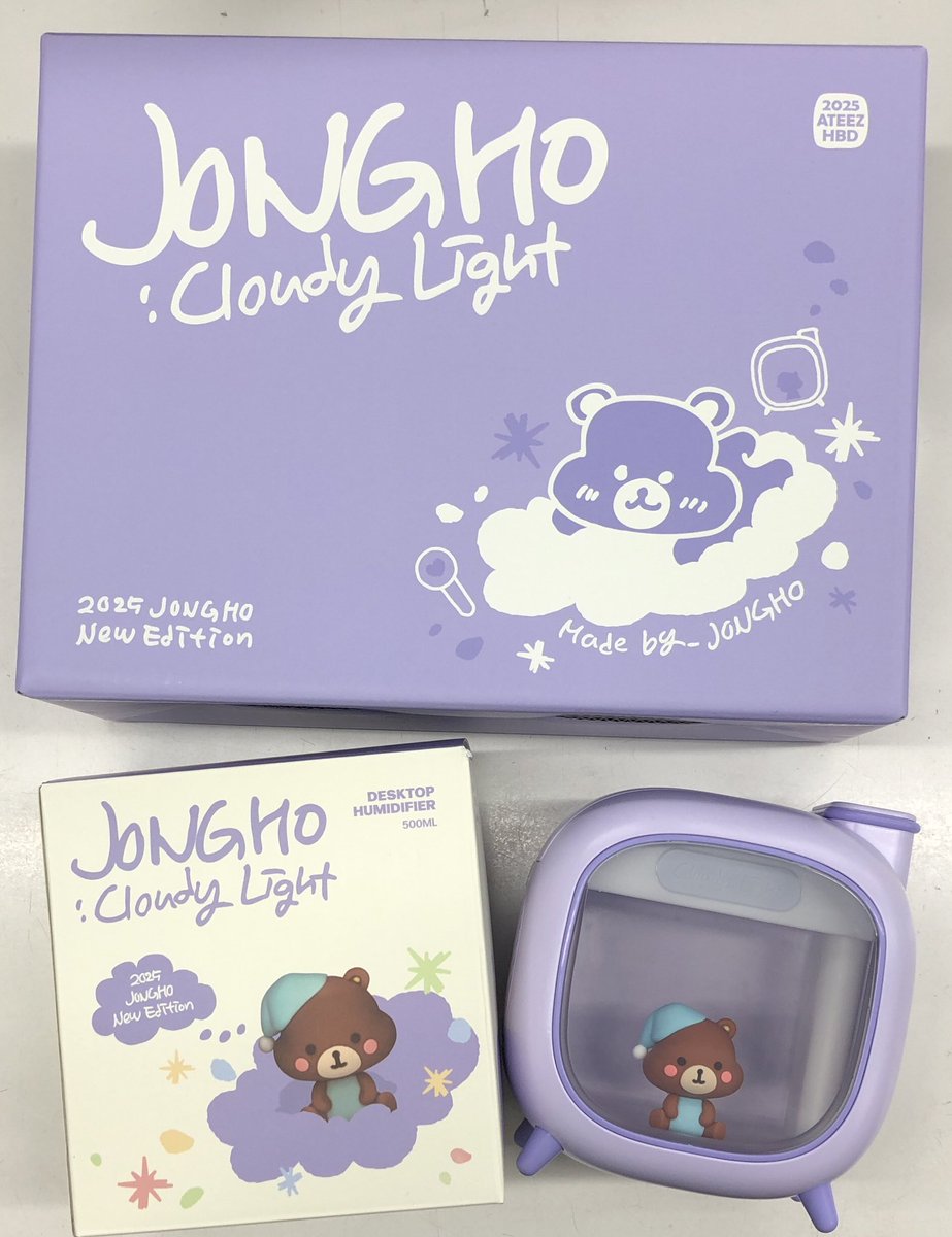 ⏳ #ATEEZ #에이티즈 ⏳ ATEEZ ジョンホさん 2025センイルMDセットや