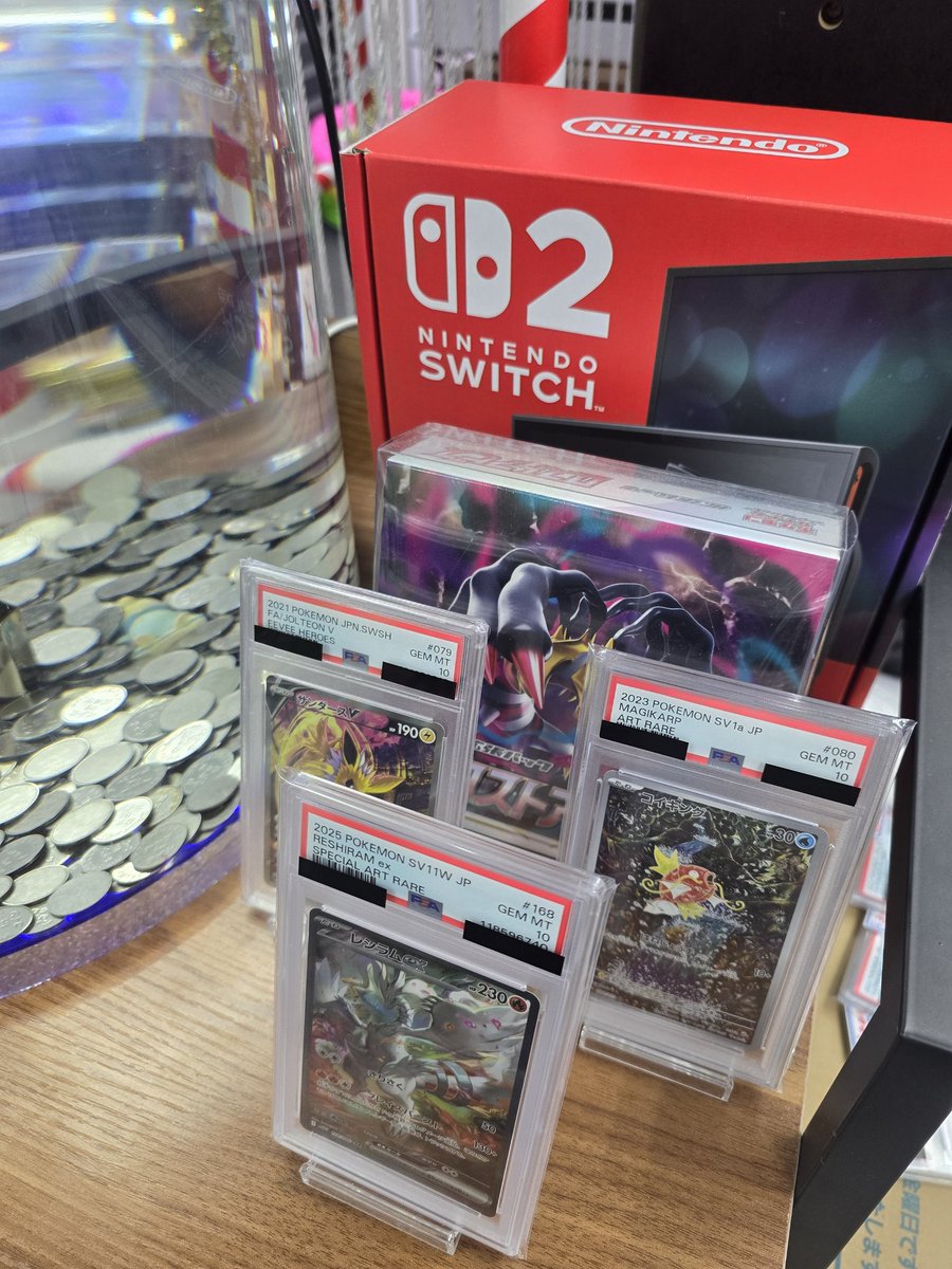 コイン落とし景品補充しました！🔥