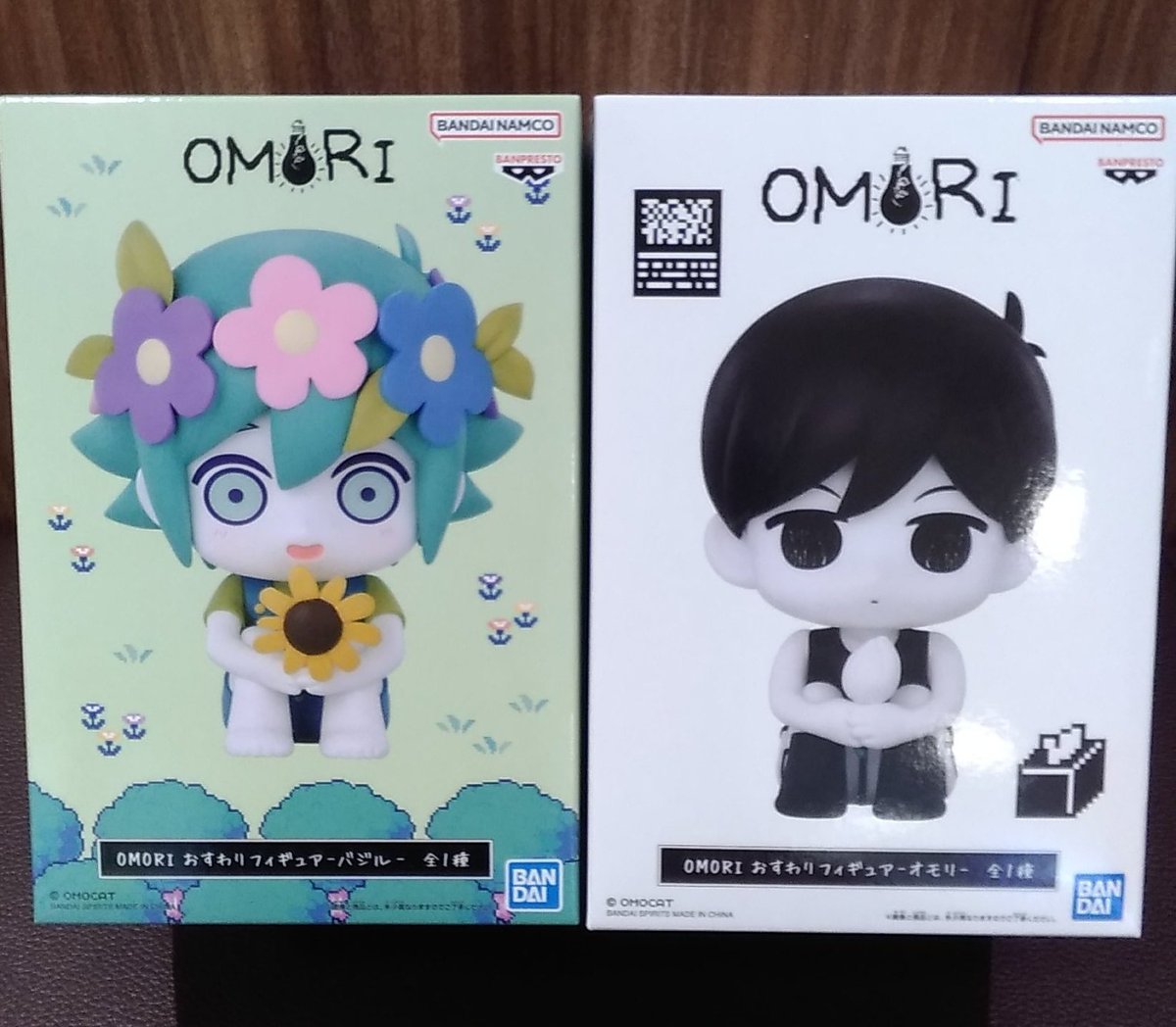 景品入荷情報】 #OMORI おすわりフィギュア #オモリ #バジル 入荷しま 