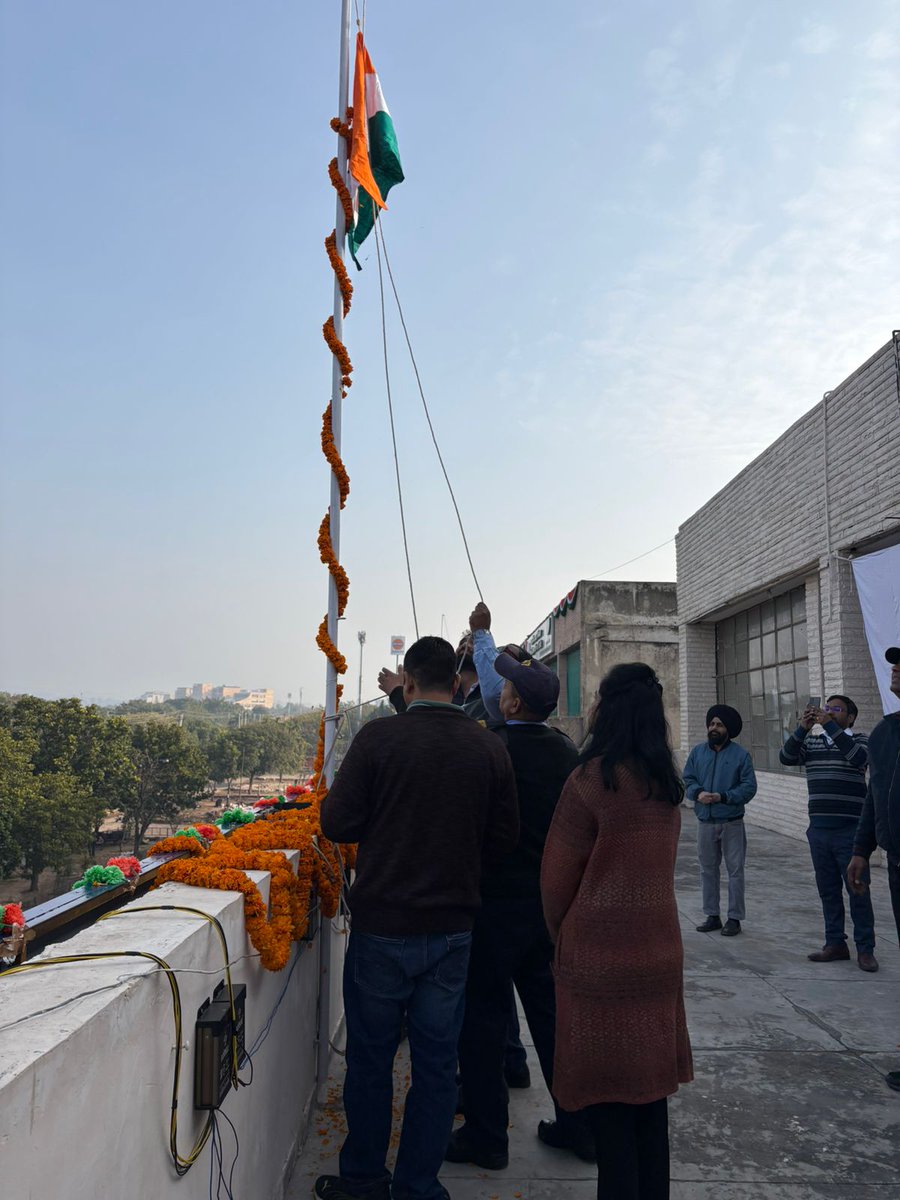cwcropkl's tweet photo. Republic day Celebration at RO Panchkula. https://t.co/zYCfMXB2Lo