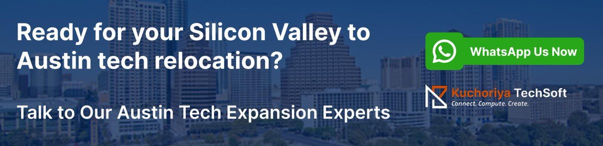 KuchoriyaSoft's tweet photo. Winning the Move: Silicon Valley to Austin Tech Expansion

Tech companies relocating to Texas are scaling faster with AI, SaaS &amp; cloud innovation.

📘 Whitepaper: https://t.co/SyRTnruY0v

🌐 https://t.co/9eQmsfhyct

#SiliconValleyToAustin #AustinTech #TechRelocation #AI #SaaS https://t.co/NdVj7hdZrs