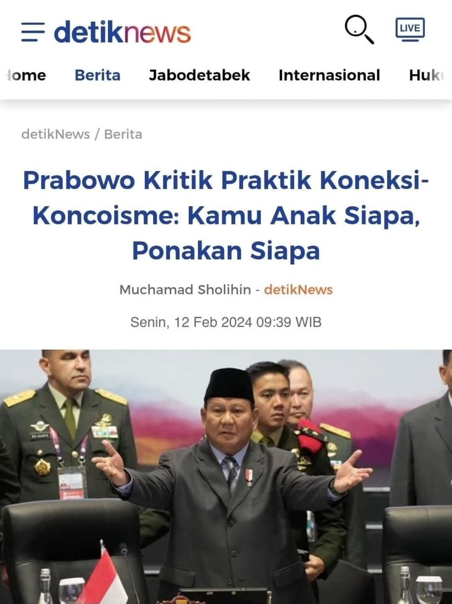 Mau berharap apa dari orang yang antara ucapan dan perbuatan berbeda 180 derajat ?