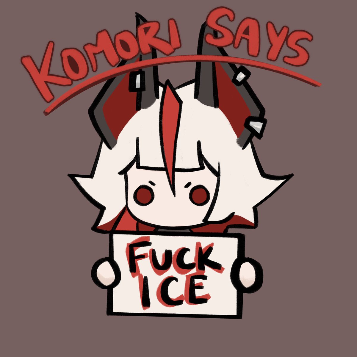 dOnT gEt PoLiTiCaL iF yOu wAnT tO gRoW!! anyways… fuck ice