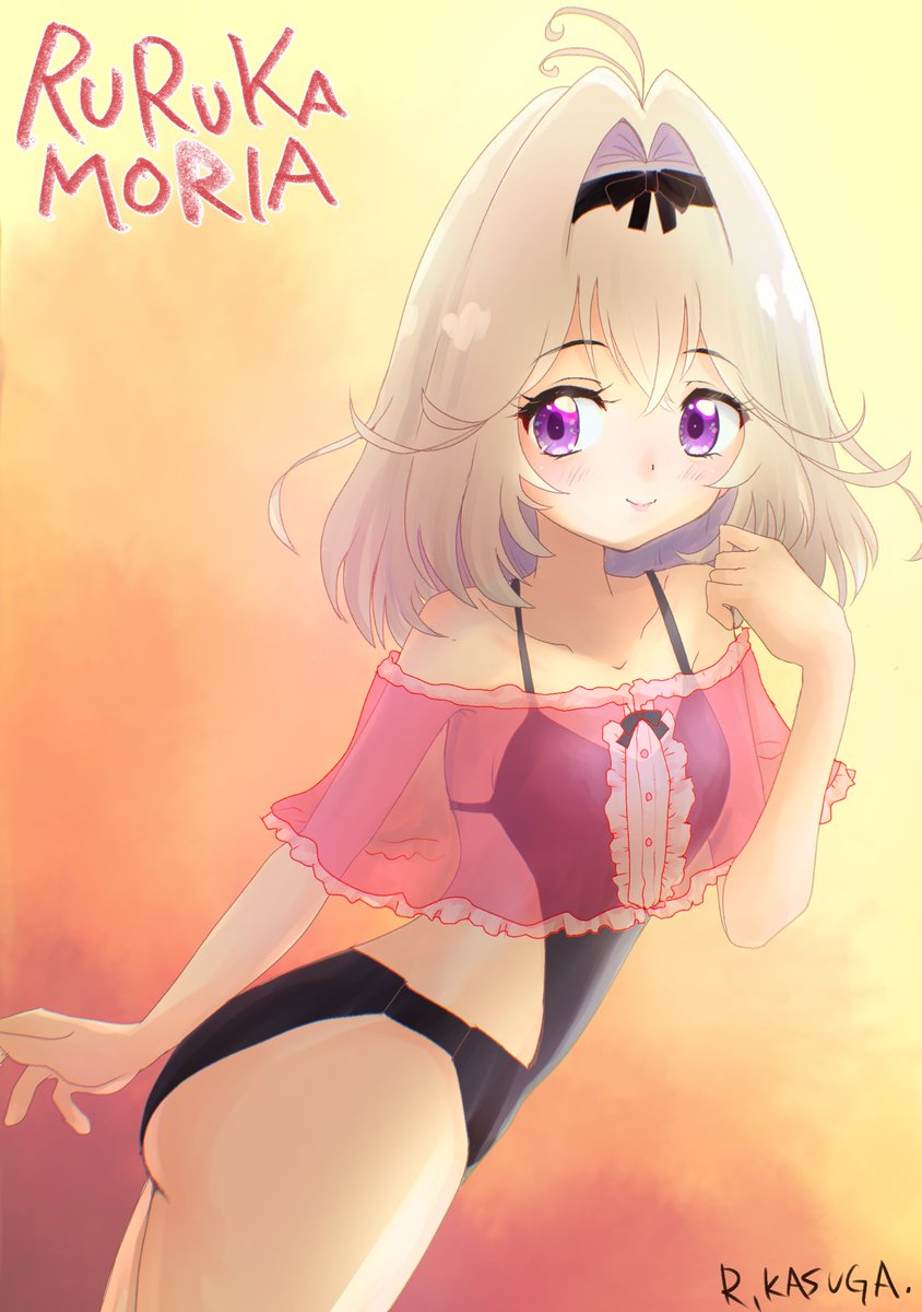 お約束のるるかちゃん水着です。
#名探偵プリキュア 