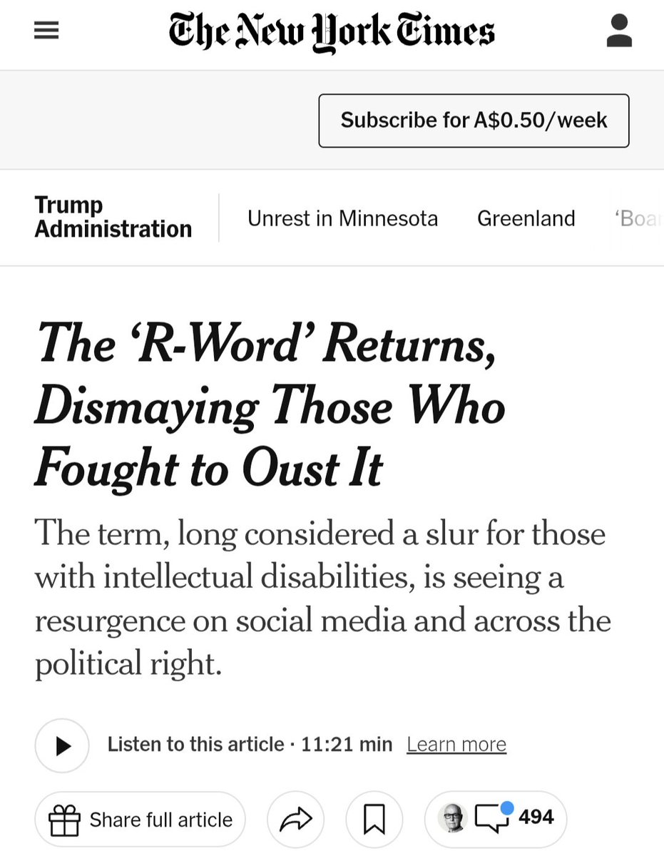 Yeah, we know it's back, retards.