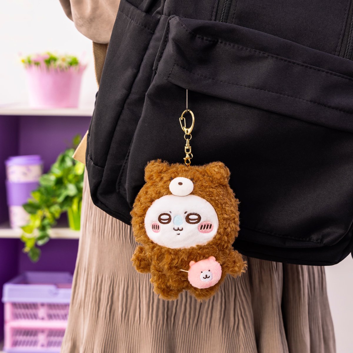 🚩ちいかわパーク限定グッズ🚩

2月6日（金）より新商品が登場⭐️

・ちいかわパーク マスコットサイズな着ぐるみ
（星、あのこ、ちいかわのくまぬいぐるみ、でかつよ）　
各¥1,760（税込）

お気に入りのマスコットにつけてお出かけしよう💖

#ちいかわ #ちいかわパーク #Chiikawapark