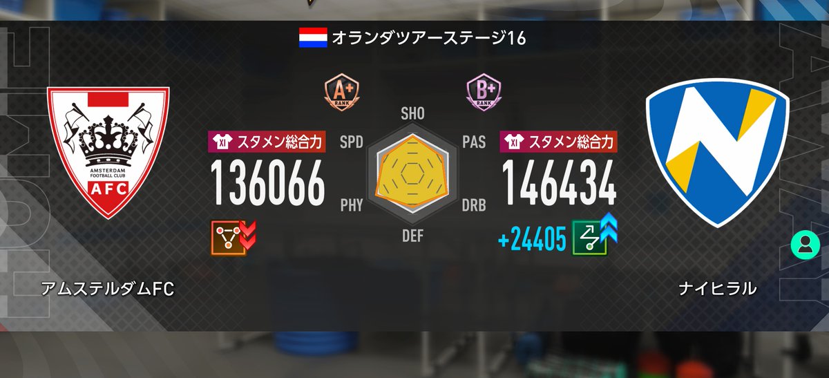 crispr3000's tweet photo. オランダツアーの最後がボスみたいに強かったけど
マンC にLV20のフォメにポリシー合わせて勝てたー

そろそろブライトンで良い選手見つけてチェルシーに売るプレイするかな

 #サカつく2026 https://t.co/QcFWXdKUUZ