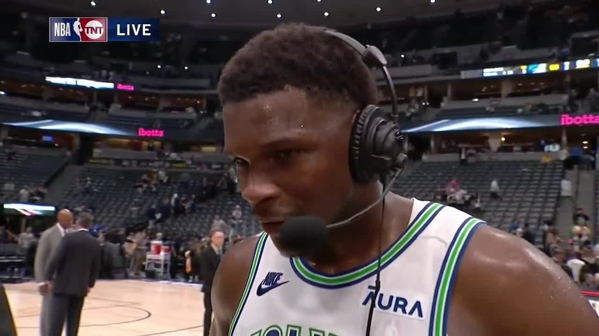 centristpeater's tweet image. 🚨 Timberwolves superstar Anthony Edwards urges Minnesotans to “let ICE do their jobs” after the team’s 108-83 win over Golden State