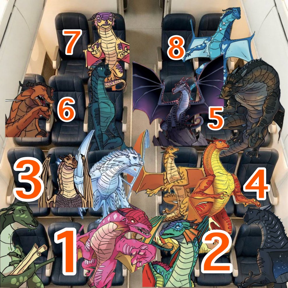 FlickerToons's tweet image. 8 hour flight. Where are you sitting?