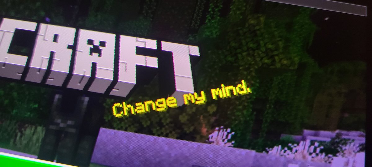 Ponca_Found's tweet photo. Maybe we get rid of this one, @Minecraft ? https://t.co/FG0XKdxmdu