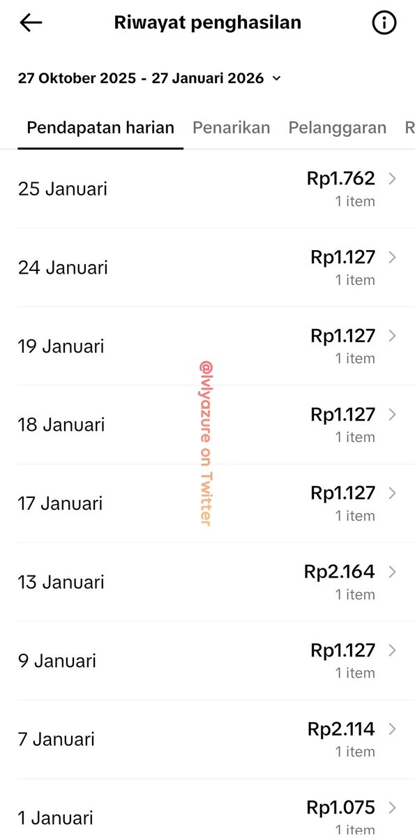 lvlyazure's tweet photo. masih dikit tapi lumayan buat beli esteh daripada engga sama sekali🙂‍↕️🙂‍↕️

2026 mau cari ngonten cuan tapi ga sempet take video, mau freelance bingung portofolio, eh ternyata rebahan modal hp sm kuota buat download video aja jg bisa cuan ya dikkk🚀🚀 https://t.co/thejlXWj0l