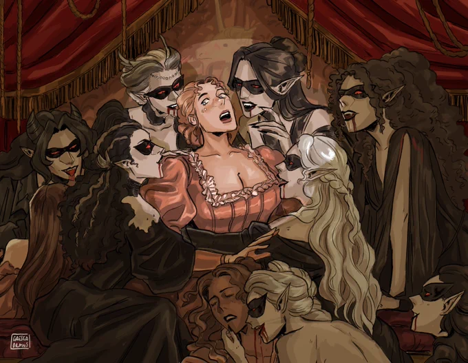 lesbian vampires (the feast)