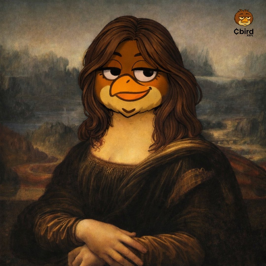 The Mona Lisa took months to cross borders.

$XRP takes seconds.