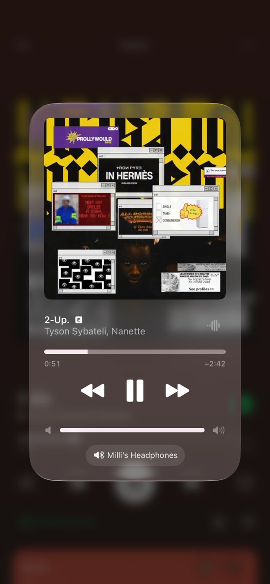 Tyson Sybateli and Nanette had insane chemistry on this record 🤞🏾