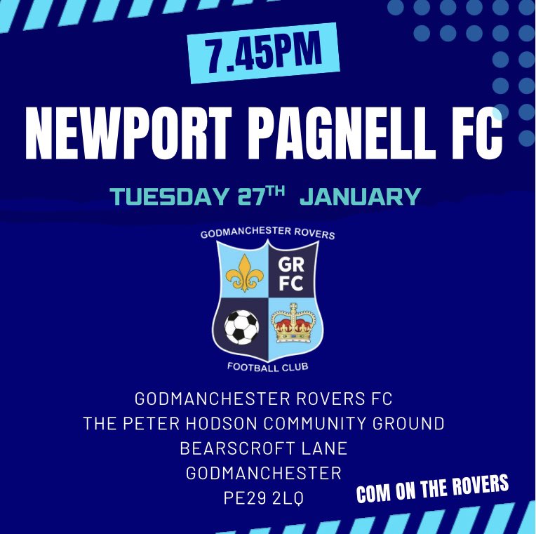 Godmanchester Rovers tweet media