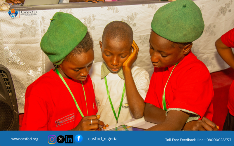 casfod_nigeria's tweet photo. International Day of Education 2026 in Adamawa State.
The event marked d grand finale of the Technology-Driven Interschool Spelling Bee and Mathematics Quiz Competition, implemented under the CASFOD AGREE Project. Schools from Yola North, Yola South, Girei, &amp; Demsa LGAs (2/6) https://t.co/S0dAED8odn